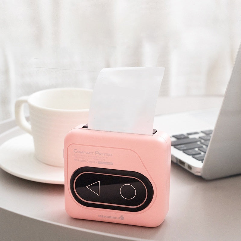 Pocket Remote Color Bluetooth Mini Printer