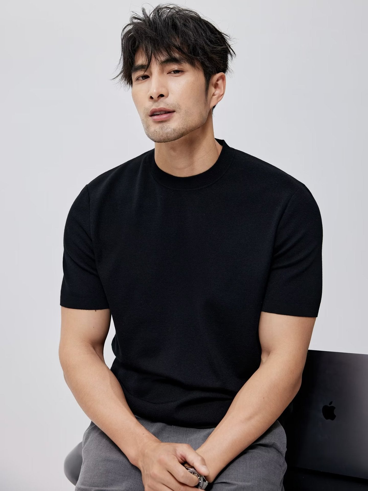 Mercerized Ice Silk T-shirt