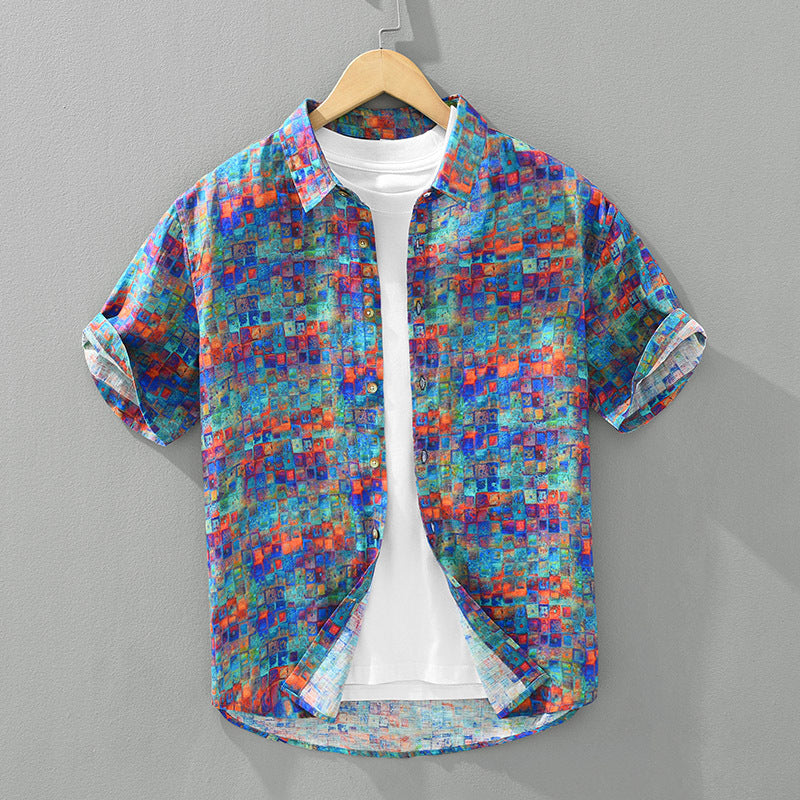 New Trending Men's Short Sleeve Shirt