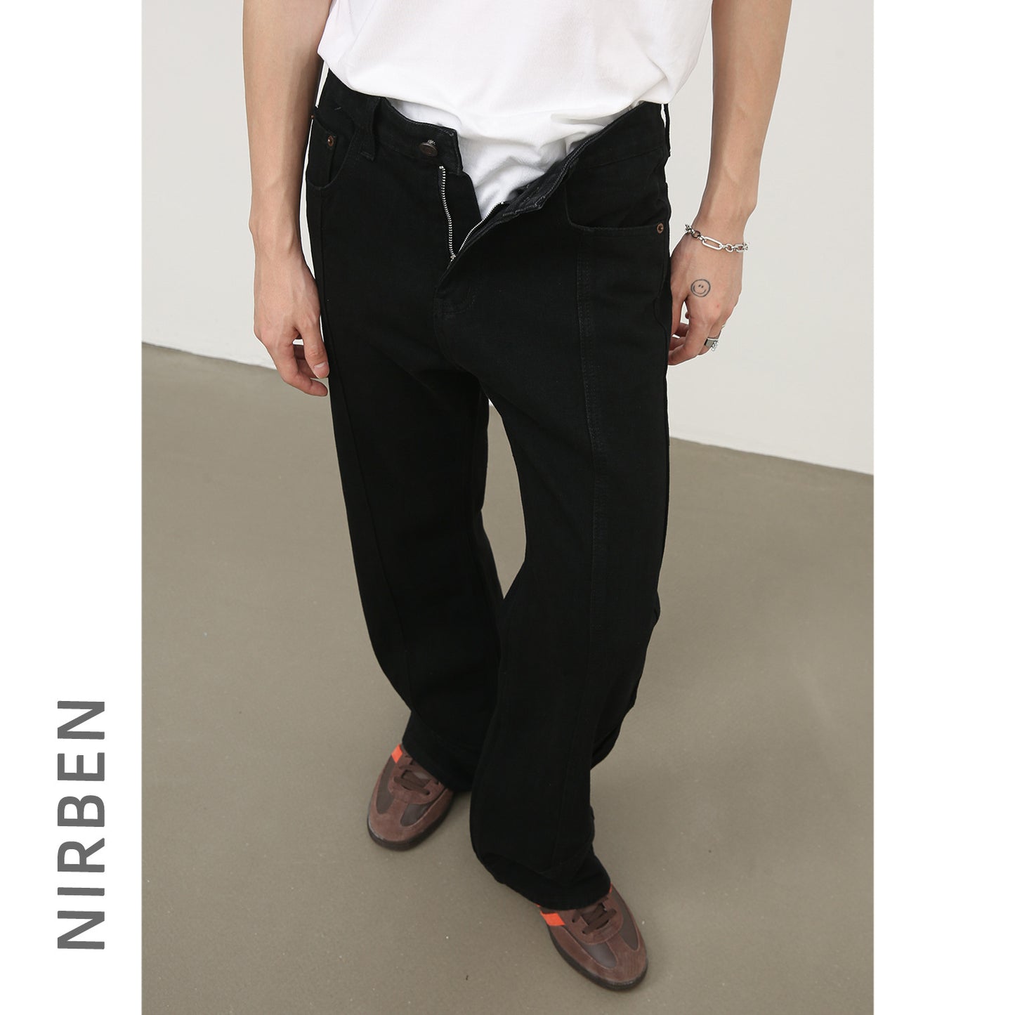 Black Weila Jeans Men's