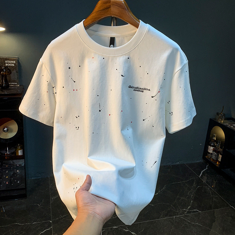 Trendy Splash-ink T-shirt