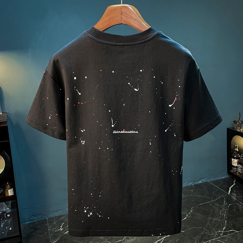 Trendy Splash-ink T-shirt