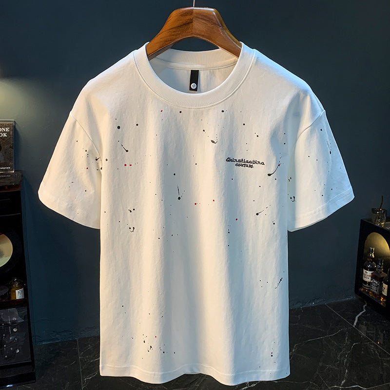 Trendy Splash-ink T-shirt