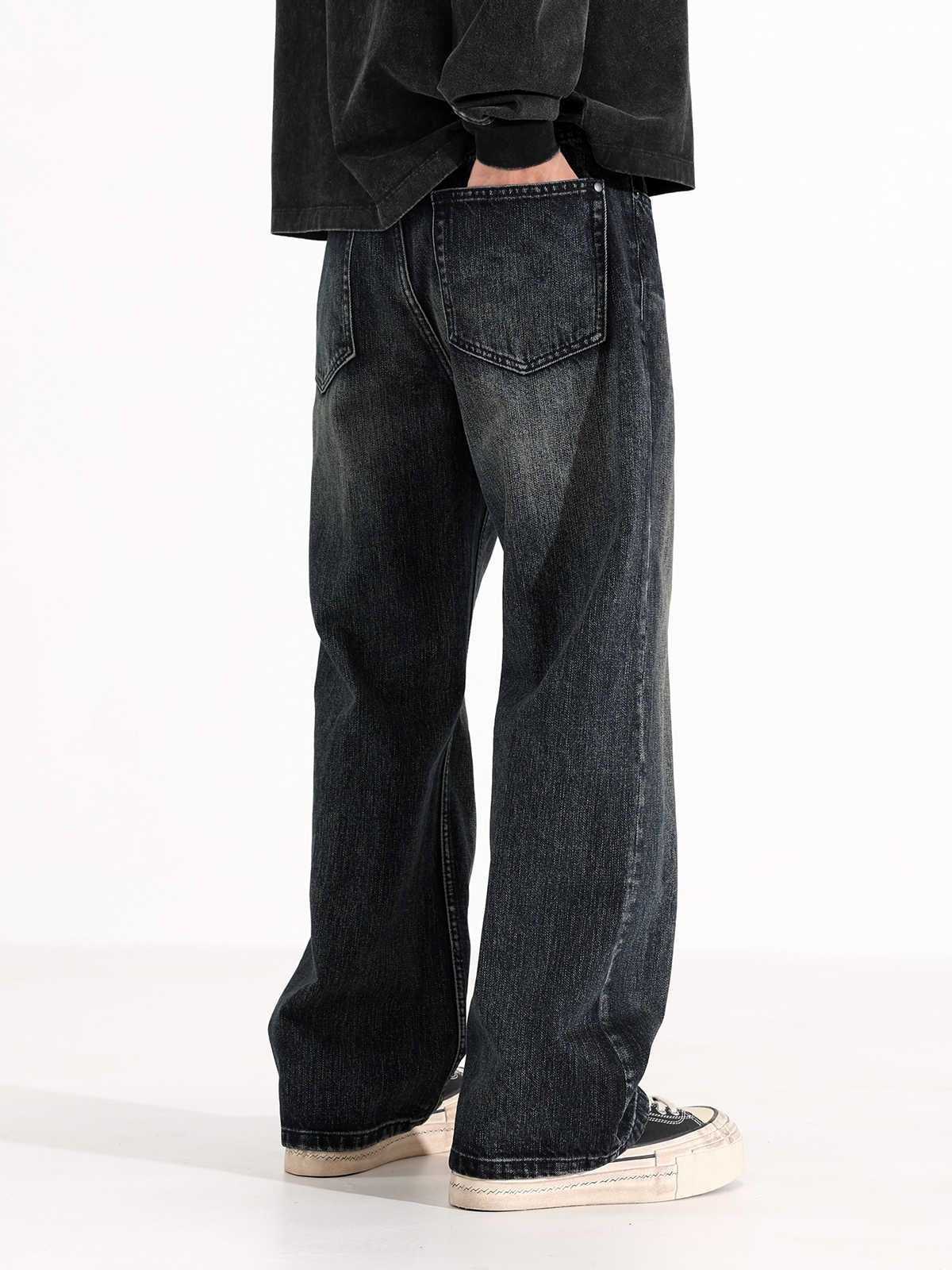 Men's American Loose-fitting Wide-leg Trousers