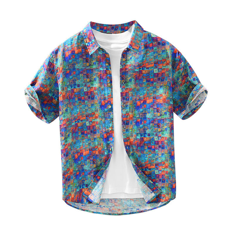 New Trending Men's Short Sleeve Shirt