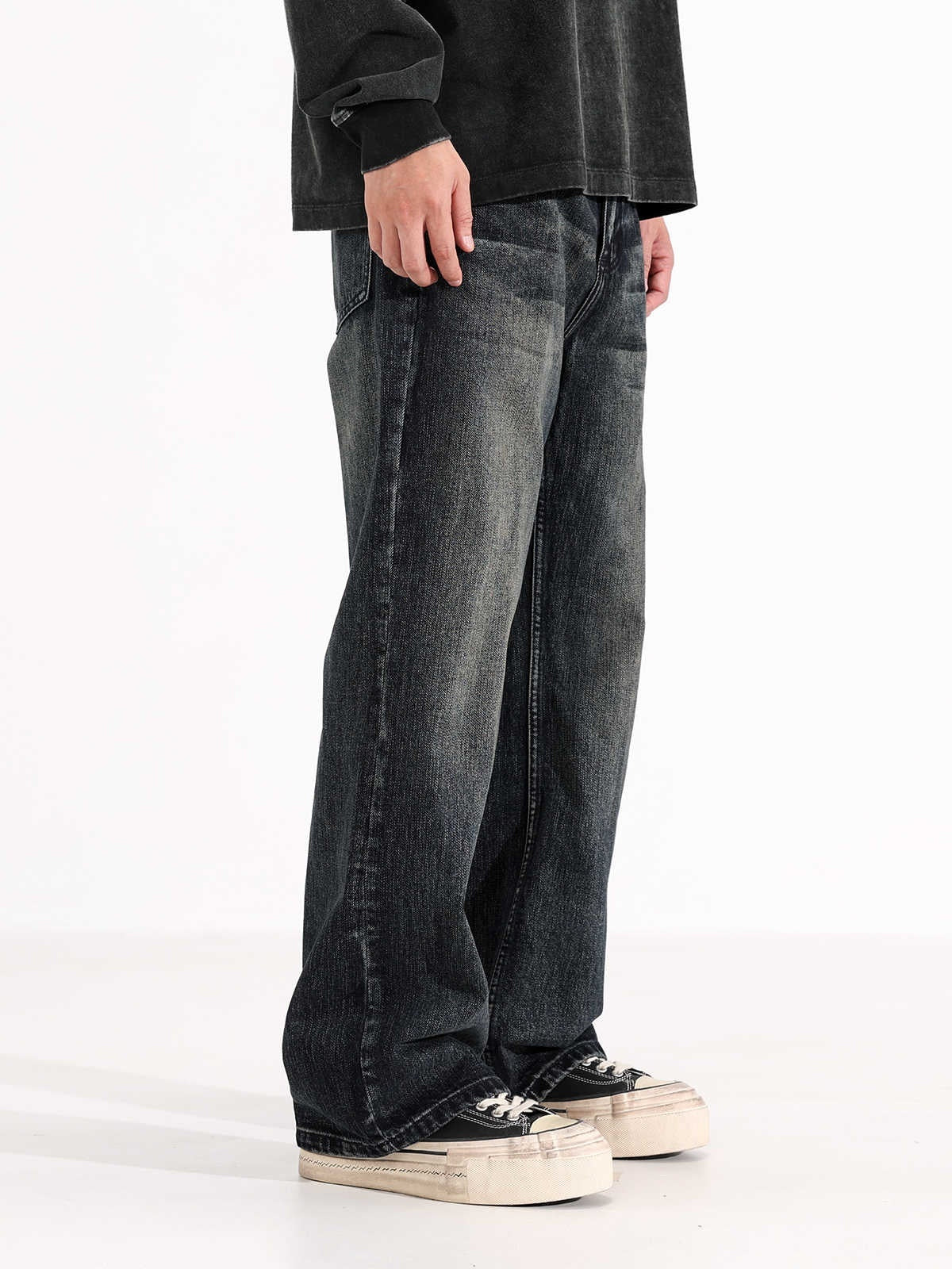 Men's American Loose-fitting Wide-leg Trousers