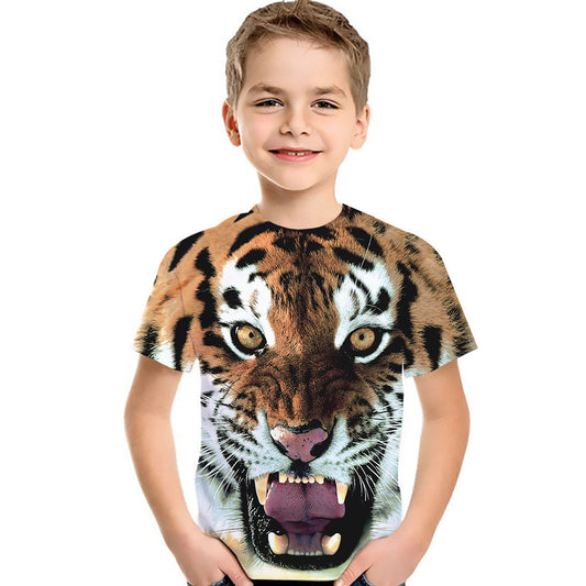 3D Digital Fashion Kids T-shirt Top