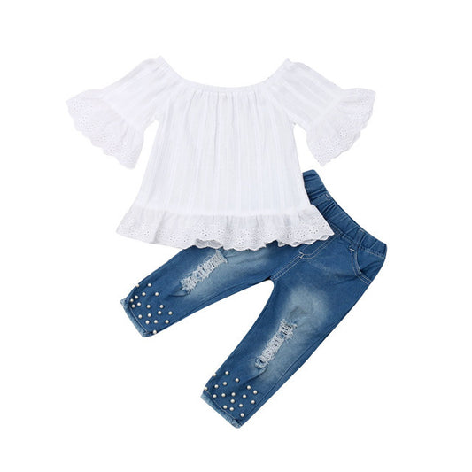 Shirt and Shorts Girls Set