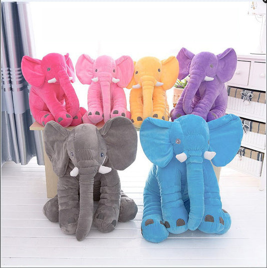 Soft Comfort Elephant Plush Toy  Accompany Baby Sleep