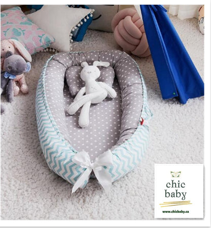 Baby Removable And Washable Bed Crib