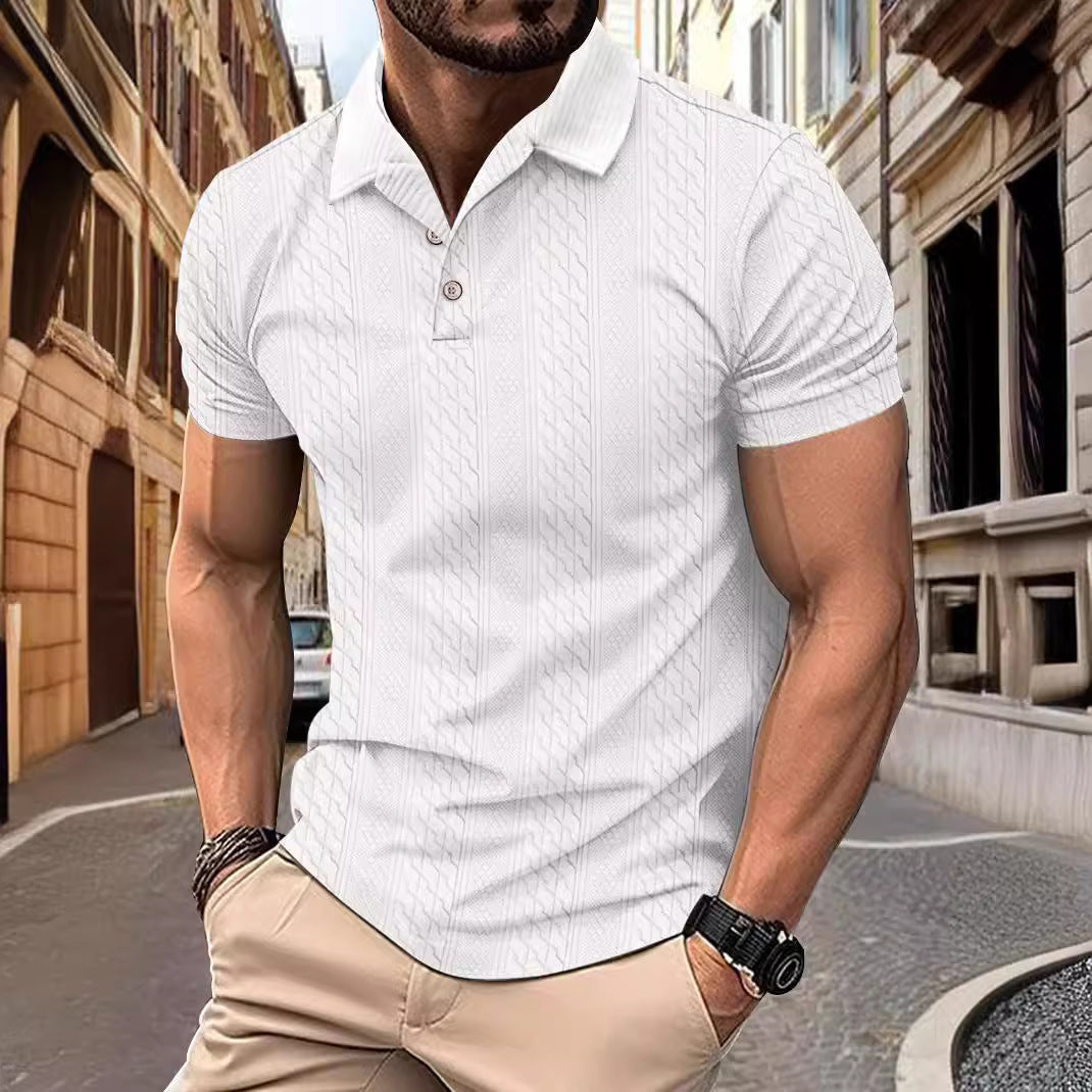Jacquard Short Sleeve