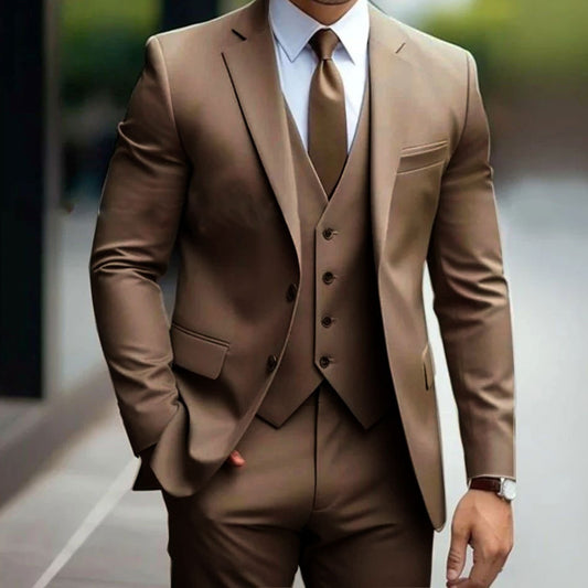 Business Men's Three-piece Suit