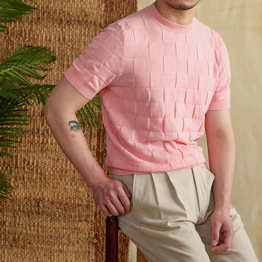 Men's Summer Ramie T-shirt