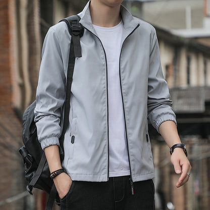 Lapel Trendy Handsome All-match Jacket