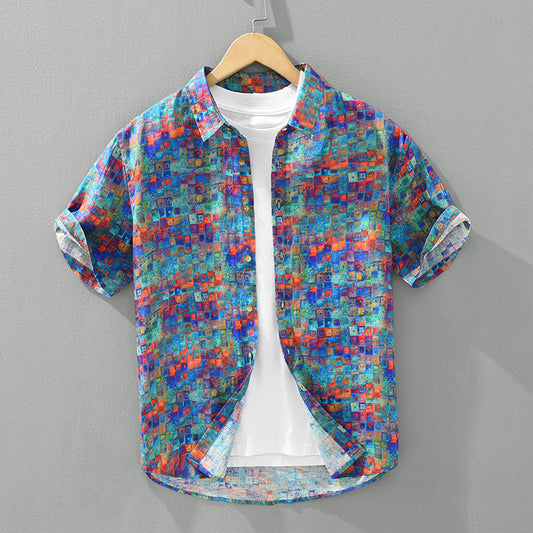New Trending Men's Short Sleeve Shirt