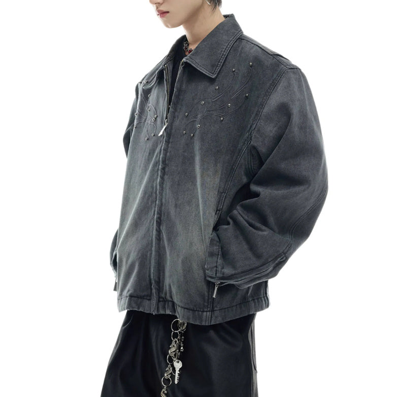 Rivet Backbone Denim