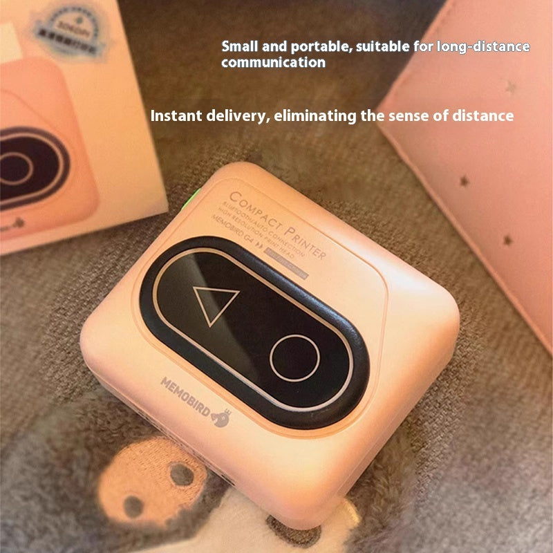 Pocket Remote Color Bluetooth Mini Printer