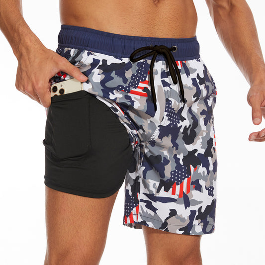 Summer Men's Fashion Vacation Beach Pants