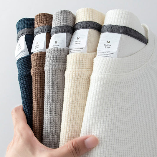 Summer Round Neck Half Sleeve Top Loose Casual Solid Color