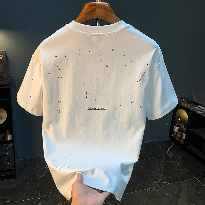 Trendy Splash-ink T-shirt