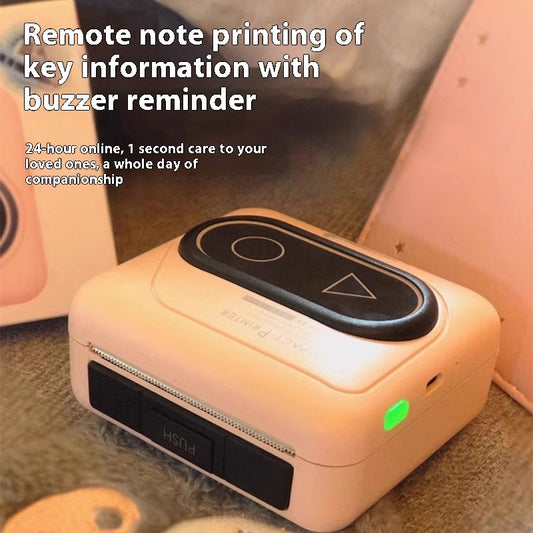 Pocket Remote Color Bluetooth Mini Printer