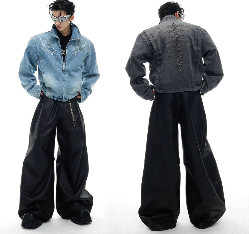 Rivet Backbone Denim