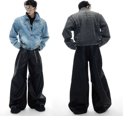 Rivet Backbone Denim