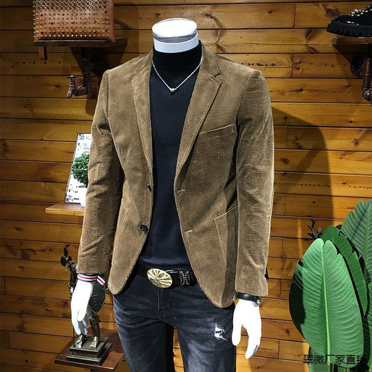 Men's Business Slim Fit Vintage Suit