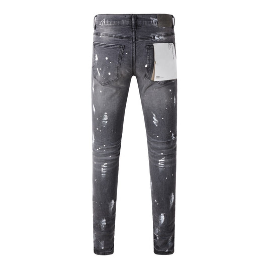 New Gray Jeans Splash
