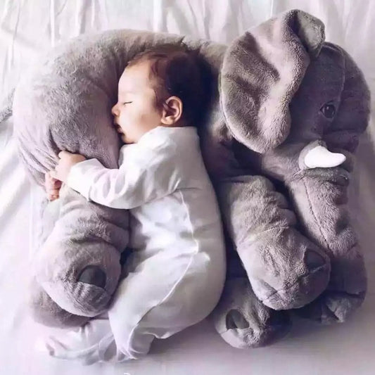 Soft Comfort Elephant Plush Toy  Accompany Baby Sleep