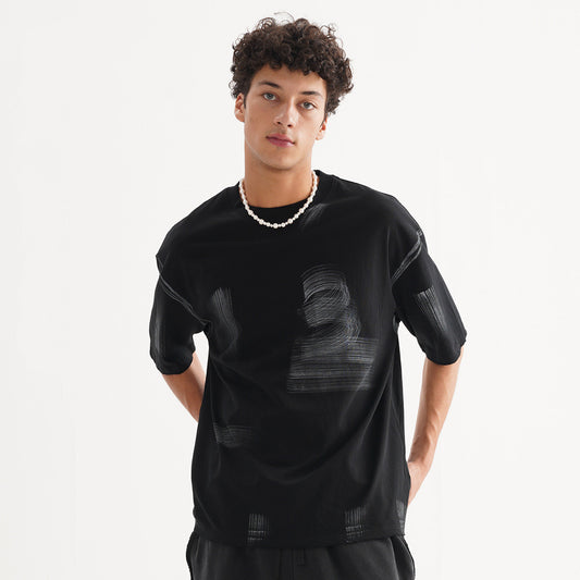 Big Boys Vintage Loose Cotton Fashion Men's T-shirt