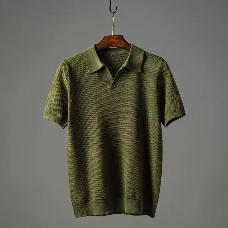 Solid Color Short Sleeve
